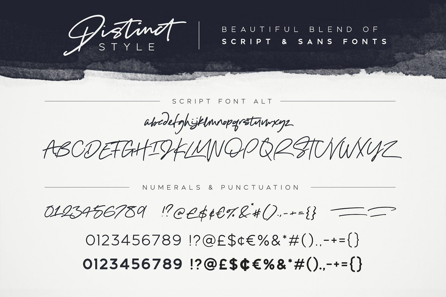 دانلود فونت Distinct Style Font Duo